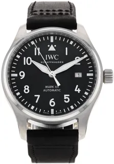 IWC Pilot IW3282-01 Stainless steel Black