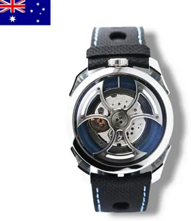 MB&F M.A.D.1S 42mm Stainless steel Blue