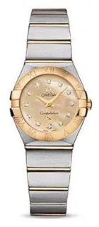 Omega Constellation Stainless steel and 18k yellow gold White