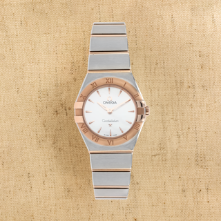 Omega Constellation O13120256005001 Rose gold and Stainless steel White