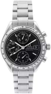 Omega Speedmaster Date 35135000 Stainless steel Black