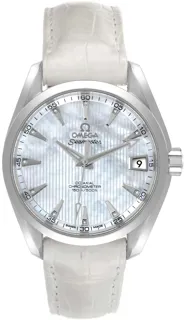 Omega Aqua Terra 231.13.39.21.55.001 Stainless steel White