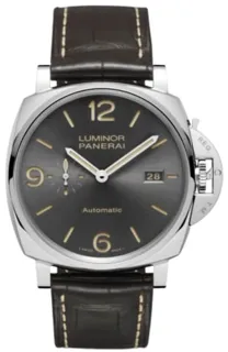 Panerai Luminor Due PAM 00943 Stainless steel Gray