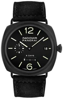 Panerai Radiomir 8 Days PAM 00384 Ceramic Black