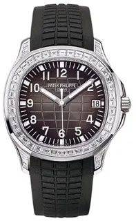 Patek Philippe Aquanaut 5167⁄300G-010 White gold Black