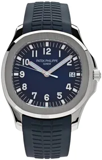 Patek Philippe Aquanaut 5168G-001 42mm White gold Blue