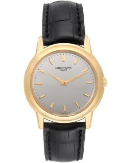 Patek Philippe Calatrava 5032J Yellow gold Silver