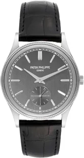 Patek Philippe Calatrava 6119G-001 White gold Gray