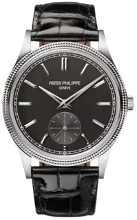 Patek Philippe Calatrava 6119G-001 White gold Gray