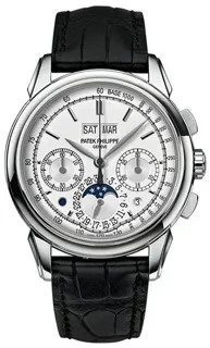 Patek Philippe Perpetual Calendar Chronograph 5270G-013 White gold Silver