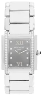 Patek Philippe Twenty~4 4910/10A 25mm Stainless steel Gray