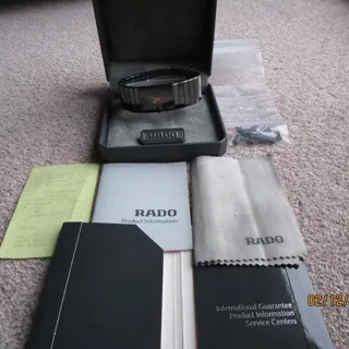 Rado Ceramica 111.0348.3 24mm Ceramic Black