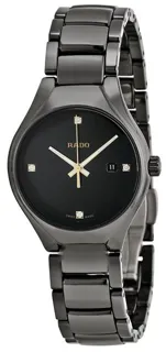 Rado True R27059712 30mm Ceramic and Titanium and PVD Black