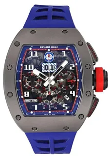 Richard Mille RM 011 RM011 Felipe Massa SPA Classic Titanium Skeleton$Blue