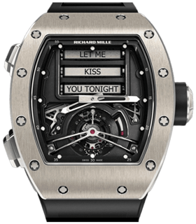 Richard Mille RM 69 Erotica Manual Winding Tourbillon RM69 Ti Titanium Black