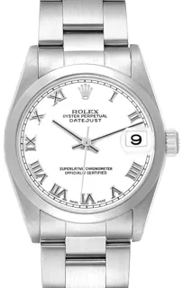 Rolex Datejust 31 78240 Stainless steel White