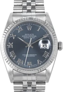 Rolex Datejust 36 16234 Stainless steel Blue