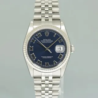 Rolex Datejust 36 16234 Stainless steel Blue