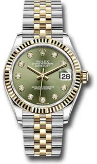 Rolex Datejust 278273-0029 OGDJ Stainless steel and 18k yellow gold Olive Green