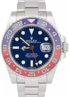 Rolex GMT-Master II 126719BLRO-0003 White gold Blue