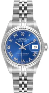 Rolex Lady-Datejust 79174 Stainless steel Blue