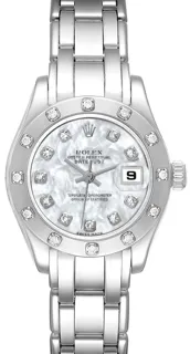 Rolex Lady-Datejust Pearlmaster 80319 White gold