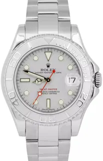 Rolex Yacht-Master 168622-0004 35mm Platinum and Stainless steel Silver