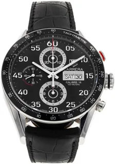 TAG Heuer Carrera CV2A10.FC6235 Stainless steel Black