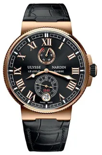 Ulysse Nardin Marine Chronometer 1186-126/42 Rose gold Black