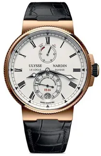 Ulysse Nardin Marine Chronometer 1186-126/E0 Rose gold White