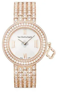 Van Cleef & Arpels Charms VCARN5LP00 Rose gold White