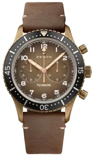 Zenith Cronometro Tipo CP-2 Flyback 29.2240.405/18.C801 Titanium and Stainless steel Bronze