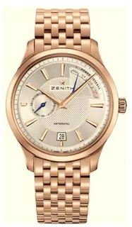 Zenith Captain 18.2120.685/02.m2120 Rose gold Silver