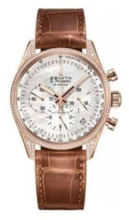 Zenith El Primero 18kt rose gold White