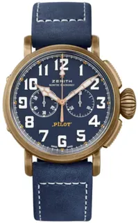 Zenith Pilot 29.2430.4069/57.C808 Bronze Blue