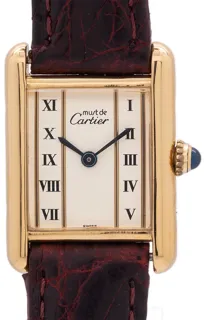 Cartier Tank Louis Vermeil Cream