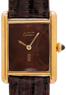 Cartier Tank Louis Vermeil Brown