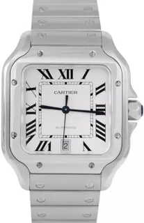 Cartier Santos de Cartier 40mm Stainless steel Silver