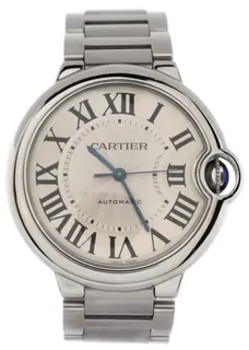 Cartier Ballon Bleu 36.5mm Stainless steel Silver