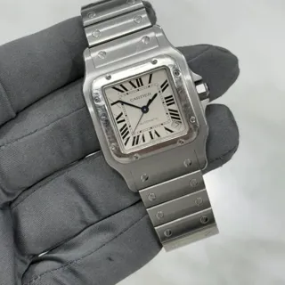 Cartier Santos Stainless steel Silver