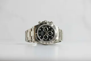 Rolex Daytona 116509 White gold Black