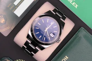 Rolex Datejust 41 126300 Stainless steel Blue