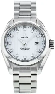 Omega Aqua Terra 231.10.30.61.55.001 30mm Stainless steel White