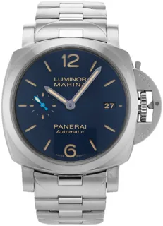 Panerai Luminor 1950 PAM 01028 42mm Stainless steel Blue