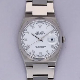 Rolex Datejust Oysterquartz 17000 Stainless steel White