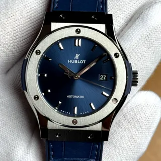 Hublot Classic Fusion 542.NX.7170.LR Titanium Blue