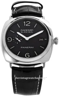 Panerai Radiomir Black Seal 3 Days Aut PAM 00388 45mm Stainless steel Black