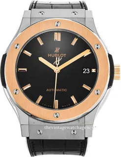 Hublot Classic Fusion 511.NO.1181.LR 45mm Titanium Black