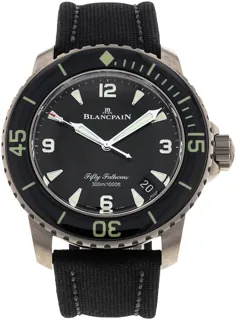 Blancpain Fifty Fathoms 5015-12B30-B52A Titanium Black