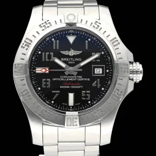 Breitling Avenger A17331 45mm Stainless steel Black